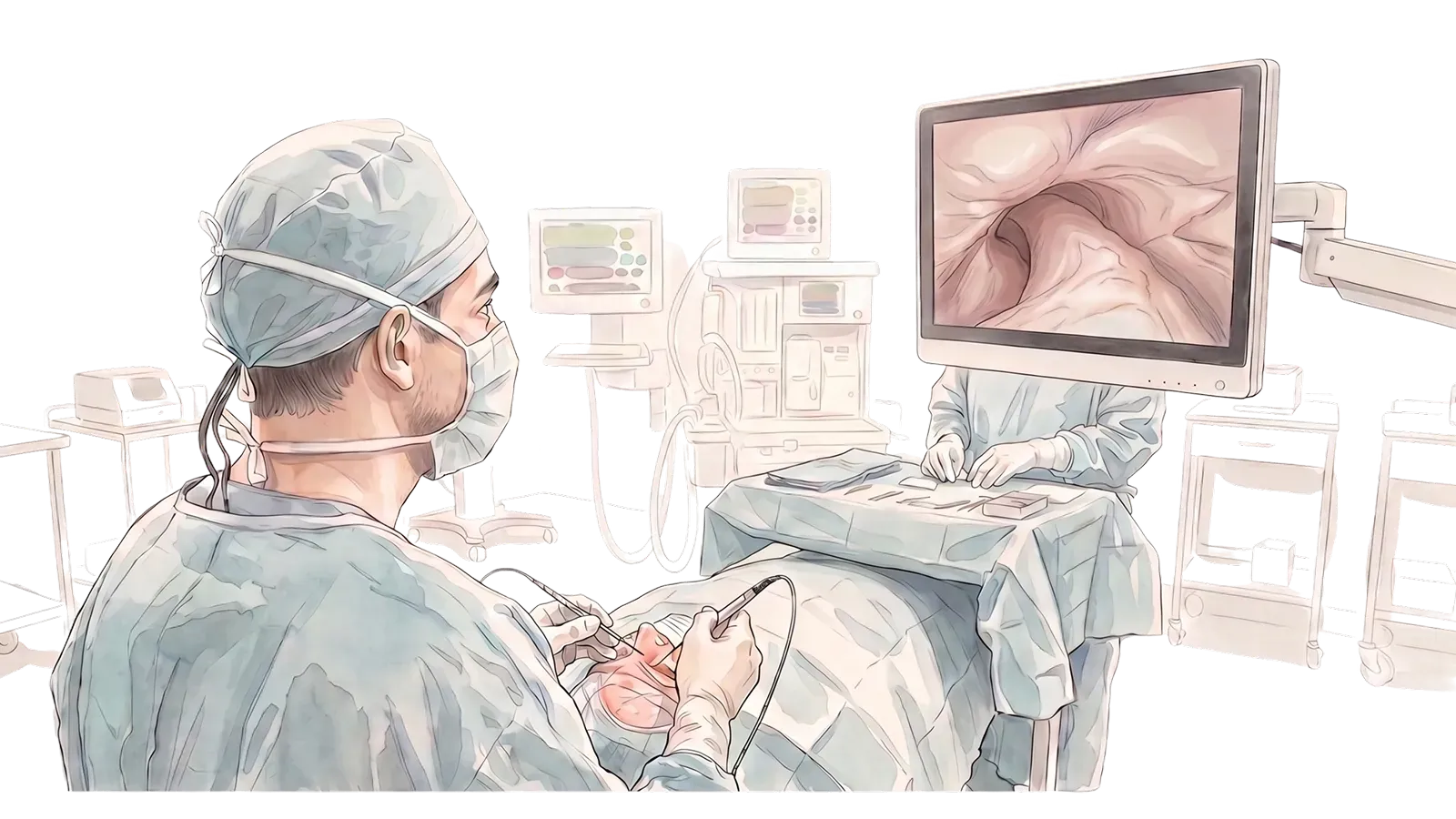 Endoscopic QMAX delivery with QSCOPE.